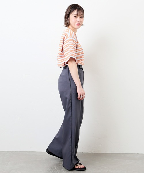 JOINT WORKS(ジョイントワークス)の「【Lee / リー】 MULTI BORDER Tシャツ(Tシャツ/カットソー・メンズ・ブルー/シャーベット・MEDIUM/LARGE)」の22枚目の写真