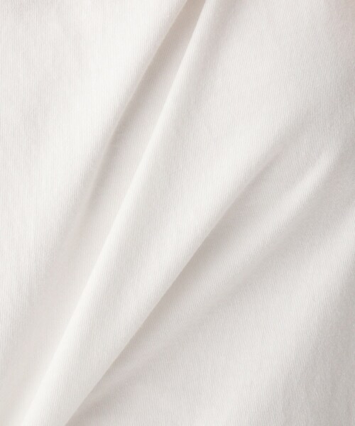 JET（ジェット）の「◆●【ウォッシャブル】コットンイレギュラーヘムデザインTシャツ（Tシャツ/カットソー・レディース・ホワイト/ブラック/ブラウン系その他/ベビーピンク・04）」の5枚目の写真