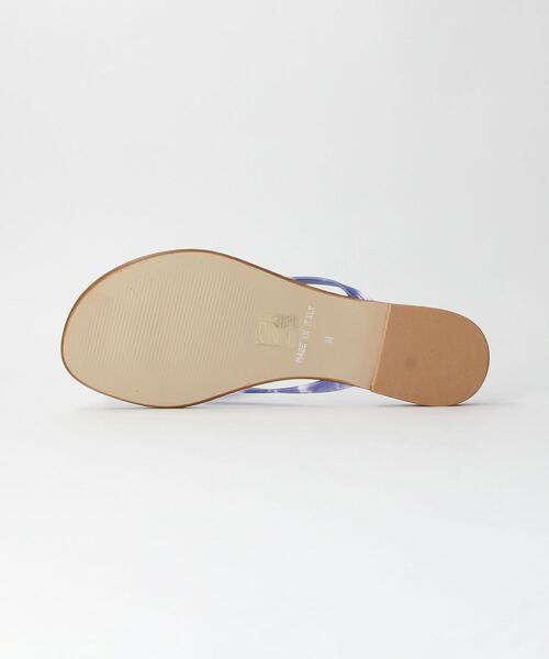 green label relaxing（グリーンレーベルリラクシング）の「別注[ ナイアス ] NAIAS SC タイダイ サンダル（サンダル・レディース・ベージュ/ピンク/イエロー/オレンジ/コバルトブルー・M(36)/L(37)）」の7枚目の写真