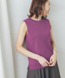 URBAN RESEARCH ROSSO WOMEN | ミラノリブノースリーブニット(ニット/セーター)