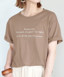 ロゴプリントTシャツ