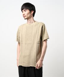 Hub&Spoke（ハブアンドスポーク）の「ジャガード編みキリッパTee（Tシャツ/カットソー）」