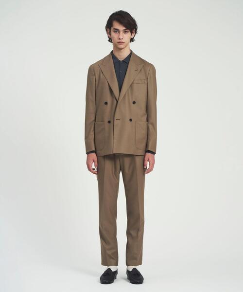 UNITED ARROWS（ユナイテッドアローズ）の「＜UNITED ARROWS＞ サキソニー サイドアジャスター パンツ R-MODEL（スラックス・メンズ・ベージュ・44/46/48/50/52/54/42）」の4枚目の写真