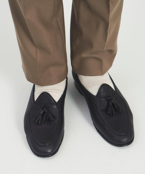 UNITED ARROWS（ユナイテッドアローズ）の「＜UNITED ARROWS＞ サキソニー サイドアジャスター パンツ R-MODEL（スラックス・メンズ・ベージュ・44/46/48/50/52/54/42）」の2枚目の写真