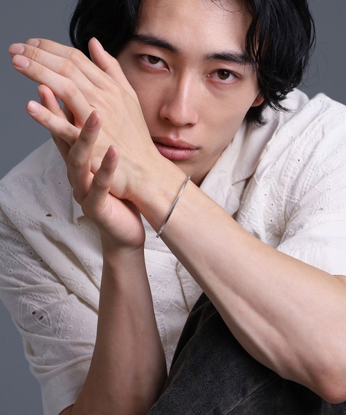 LION HEART（ライオンハート）の「“for Gift”スリムバングル（フィロ）/シルバー925【LION HEART / ライオンハート】（バングル/リストバンド・メンズ・シルバー・ONE SIZE）」の21枚目の写真