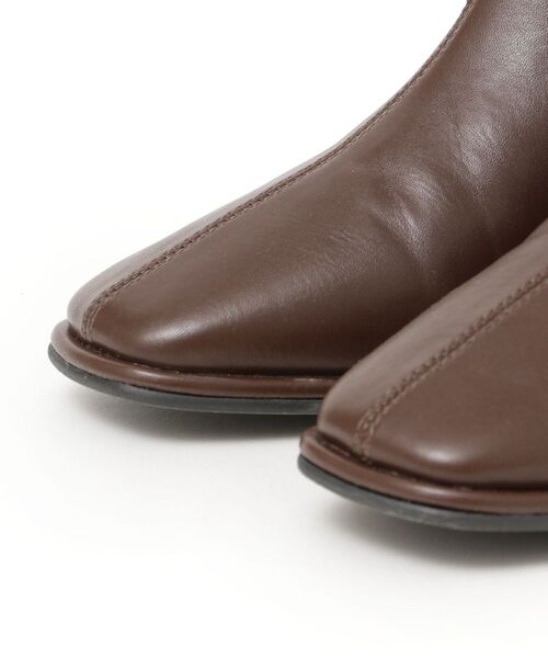 SHIPS（シップス）の「【WEB限定】ニュアンスカラーバリエーションブーツ◇（ブーツ・レディース・ライトブルー/ブラック/ベージュ/ブラウン/オフホワイト/ミント・80/70/60/55）」の15枚目の写真