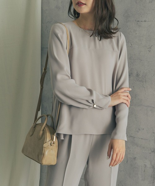 URBAN RESEARCH ROSSO(アーバンリサーチロッソ)の「ミニボストンショルダーバッグ(ショルダーバッグ・レディース・ベージュ/グレー系その他/パープル系その他・-)」の10枚目の写真