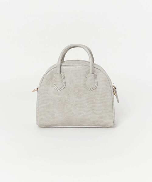 URBAN RESEARCH ROSSO(アーバンリサーチロッソ)の「ミニボストンショルダーバッグ(ショルダーバッグ・レディース・ベージュ/グレー系その他/パープル系その他・-)」の8枚目の写真