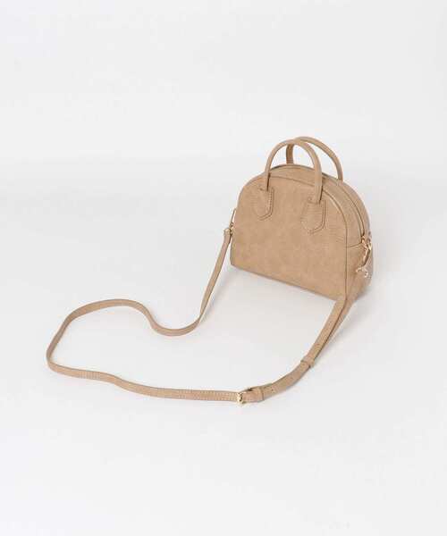 URBAN RESEARCH ROSSO(アーバンリサーチロッソ)の「ミニボストンショルダーバッグ(ショルダーバッグ・レディース・ベージュ/グレー系その他/パープル系その他・-)」の4枚目の写真