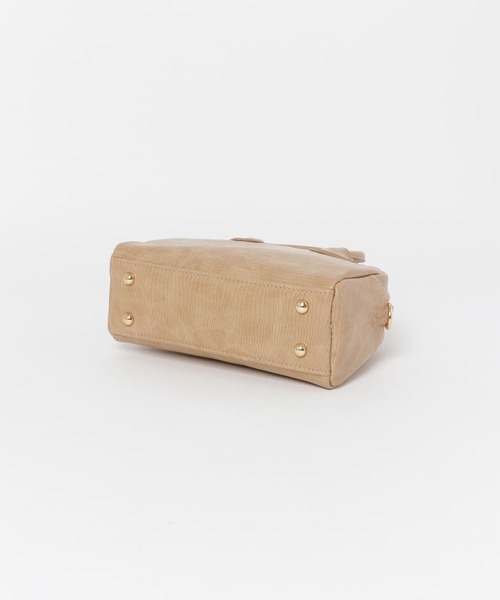 URBAN RESEARCH ROSSO(アーバンリサーチロッソ)の「ミニボストンショルダーバッグ(ショルダーバッグ・レディース・ベージュ/グレー系その他/パープル系その他・-)」の5枚目の写真