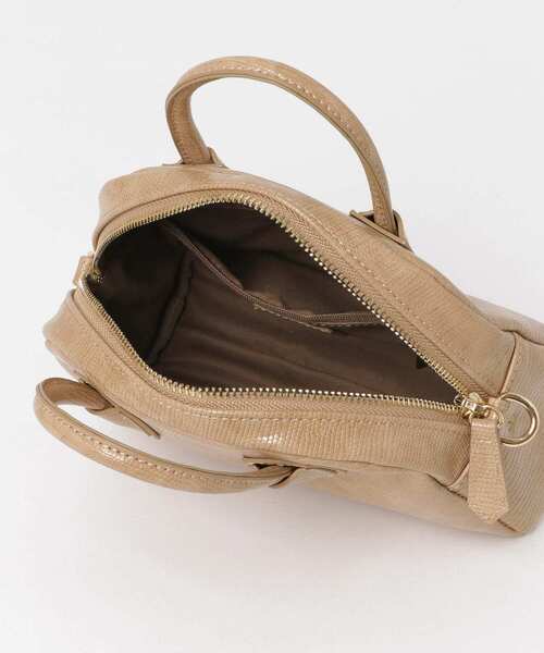 URBAN RESEARCH ROSSO(アーバンリサーチロッソ)の「ミニボストンショルダーバッグ(ショルダーバッグ・レディース・ベージュ/グレー系その他/パープル系その他・-)」の6枚目の写真