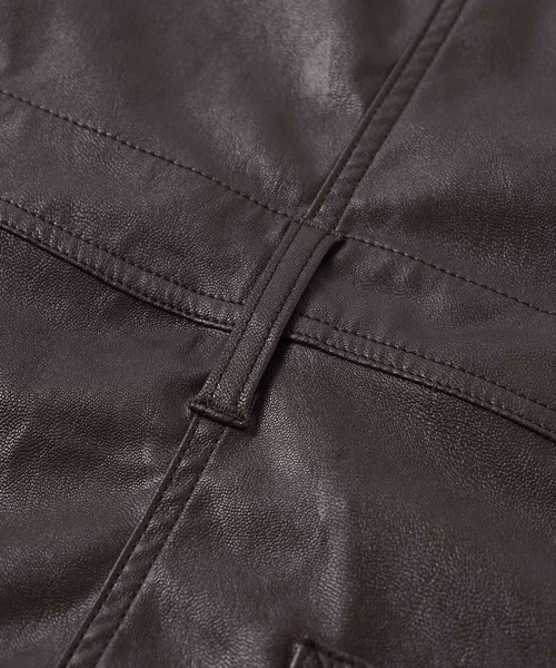 Wrangler（ラングラー）の「Wrangler Womens SYNTHETIC LEATHER FRARE OVERALL WI1393（つなぎ/オールインワン・レディース・ブラウン/ブラック・S/XS/SMALL/X-SMALL）」の20枚目の写真