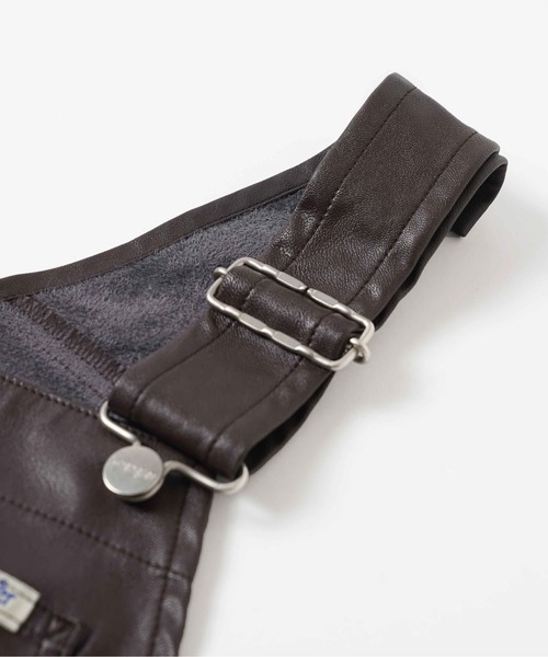 Wrangler（ラングラー）の「Wrangler Womens SYNTHETIC LEATHER FRARE OVERALL WI1393（つなぎ/オールインワン・レディース・ブラウン/ブラック・S/XS/SMALL/X-SMALL）」の19枚目の写真