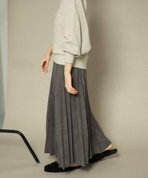 KBF | スエードプリーツスカート(スカート)