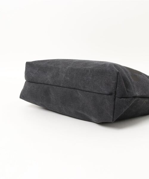 aimoha(アイモハ)の「大容量でビッグキャンバストートバッグ(カエル付き)(トートバッグ・レディース・ブラック/チョコ・FREE)」の6枚目の写真