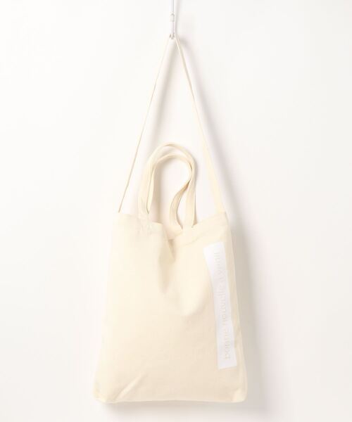 KOBE LETTUCE（コウベレタス）の「[ 2点セット ]リモートワークVネックブラウス×トートバッグSET（シャツ/ブラウス・レディース・ネイビー/オフホワイト/ピンクベージュ・FREE）」の8枚目の写真