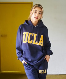 ANTIBAL/アンティバル UCLA/ユーシーエルエー ビッグシルエット カレッジロゴパーカー/セットアップ対応 214AN2PK029