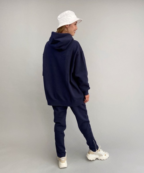 UCLA(ユーシーエルエー)の「ANTIBAL/アンティバル UCLA/ユーシーエルエー ビッグシルエット カレッジロゴパーカー/セットアップ対応 214AN2PK029(パーカー・レディース・ホワイト/ネイビー/グレー・FREE)」の19枚目の写真
