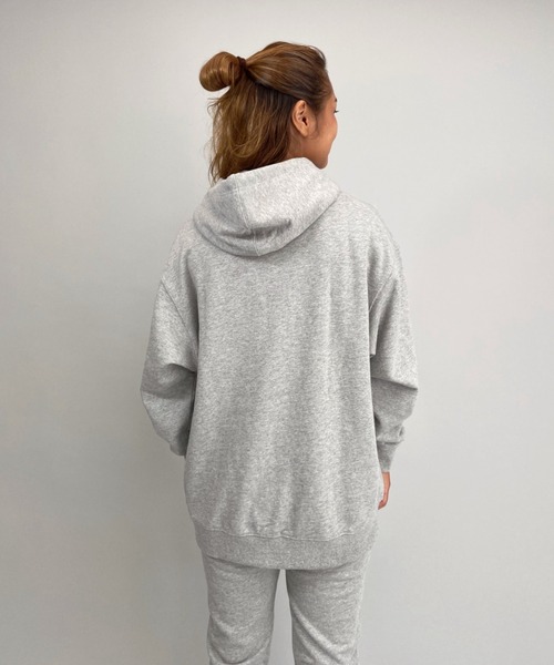 UCLA(ユーシーエルエー)の「ANTIBAL/アンティバル UCLA/ユーシーエルエー ビッグシルエット カレッジロゴパーカー/セットアップ対応 214AN2PK029(パーカー・レディース・ホワイト/ネイビー/グレー・FREE)」の13枚目の写真
