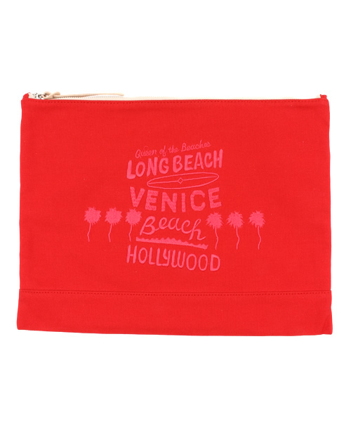 Ray BEAMS（レイビームス）の「LibertyBell / "VENICE" クラッチバッグ（クラッチバッグ・レディース・レッド/イエロー/ブルー系その他・ONE SIZE）」の3枚目の写真