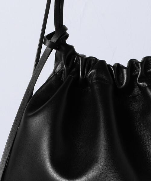 HYKE(ハイク)の「<HYKE(ハイク)>ドローストリング バッグ MEDIUM ■■■★(ショルダーバッグ・レディース・ブラック・FREE)」の7枚目の写真