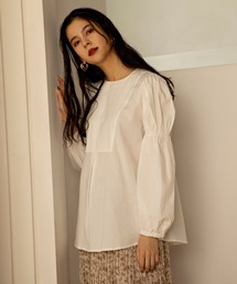 ReNorm | ピンタックシャーリングスリーブブラウス(シャツ/ブラウス)