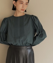 ReNorm | ピンタックシャーリングスリーブブラウス(シャツ/ブラウス)
