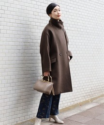 journal standard L'essage | MANTECOトップビーバースタンドコート◆(その他アウター)
