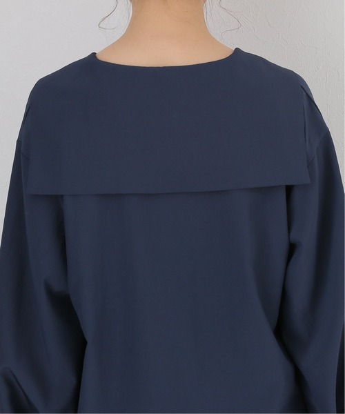 JOURNAL STANDARD（ジャーナルスタンダード）の「SYクロスセーラーブラウス（シャツ/ブラウス・レディース・ホワイト/ネイビー/イエロー・FREE）」の18枚目の写真