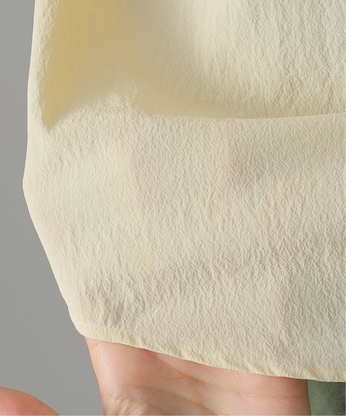 JOURNAL STANDARD（ジャーナルスタンダード）の「SYクロスセーラーブラウス（シャツ/ブラウス・レディース・ホワイト/ネイビー/イエロー・FREE）」の19枚目の写真