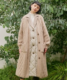 KOH.style（コースタイル）の「キルティングフェイクレザーベスト 