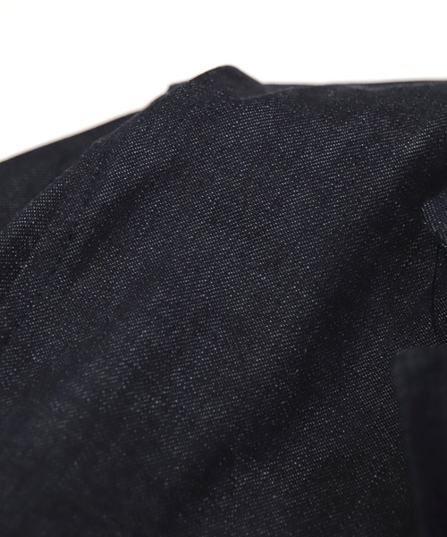 Yarmo（ヤーモ）の「[ Yarmo×OMNIGOD ] 別注 デニム ドライバースジャケット（テーラードジャケット・レディース・ワンウォッシュ・M-L）」の8枚目の写真