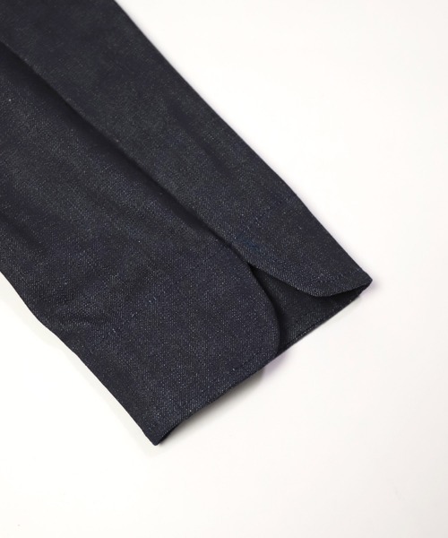 Yarmo（ヤーモ）の「[ Yarmo×OMNIGOD ] 別注 デニム ドライバースジャケット（テーラードジャケット・レディース・ワンウォッシュ・M-L）」の4枚目の写真