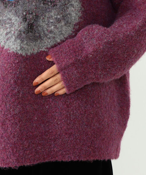 mmts（マミタス）の「＜UNISEX＞mmts /猫ジャカード ニット