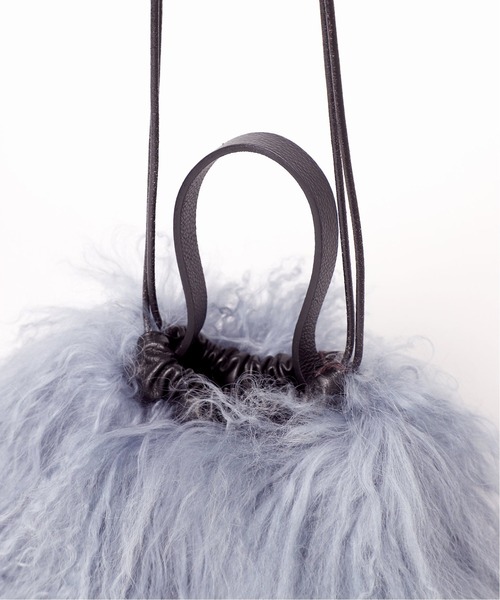 arron（アローン）の「【arron/アローン】別注ファーバッグ（ショルダーバッグ・レディース・ピンク/ブルー系その他・FREE）」の5枚目の写真