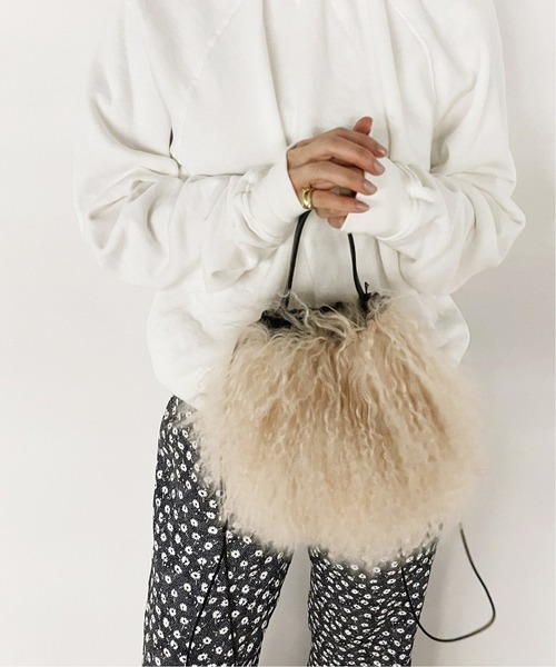 arron（アローン）の「【arron/アローン】別注ファーバッグ（ショルダーバッグ・レディース・ピンク/ブルー系その他・FREE）」の13枚目の写真