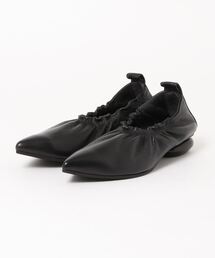 ph7+ | ph7+  ピアッカセッテ ギャザーデザインポインテッドトゥパンプス(パンプス)