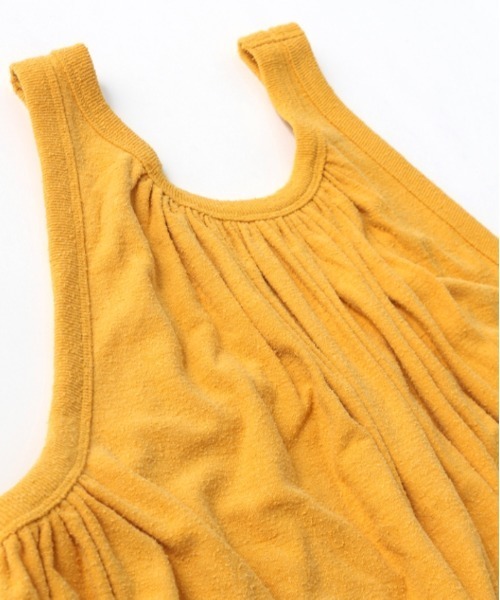 ワンピース unfil raw silk plain-jersey tank dress UNFIL（アンフィル）の「unfil アンフィル / raw silk plain