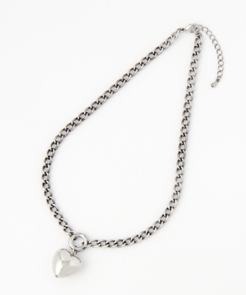 PBLIM（ページボーイリム）の「【PAGEBOYLIM】ハートネックレス（ネックレス・レディース・シルバー/ゴールド・FREE）」の9枚目の写真