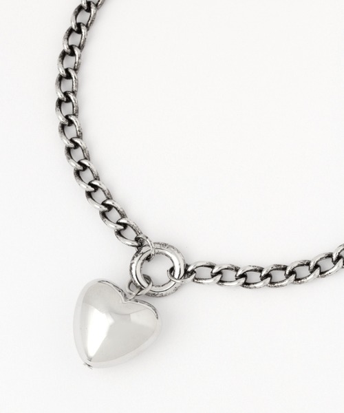 PBLIM（ページボーイリム）の「【PAGEBOYLIM】ハートネックレス（ネックレス・レディース・シルバー/ゴールド・FREE）」の4枚目の写真
