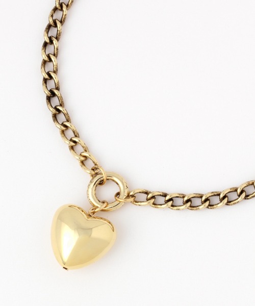 PBLIM（ページボーイリム）の「【PAGEBOYLIM】ハートネックレス（ネックレス・レディース・シルバー/ゴールド・FREE）」の6枚目の写真