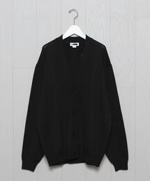 <H>SOLID WOOL 9GAUGE V CARDIGAN/カーディガン