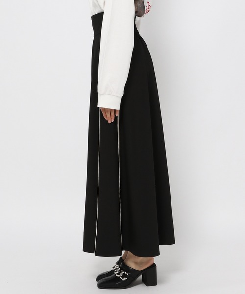 PAGEBOY（ページボーイ）の「CORE / ドレスラインワイドスカート（スカート・レディース・チャコールグレー/ブラック・FREE）」の19枚目の写真