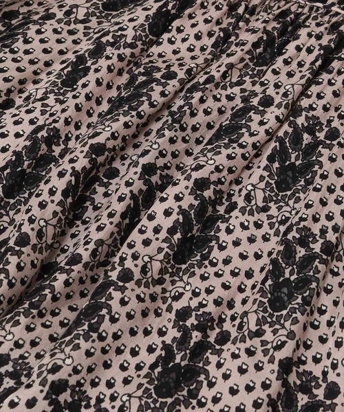 セール】【ne Quittez pas】MODAL SATIN ETHNIC PRINT DRESS