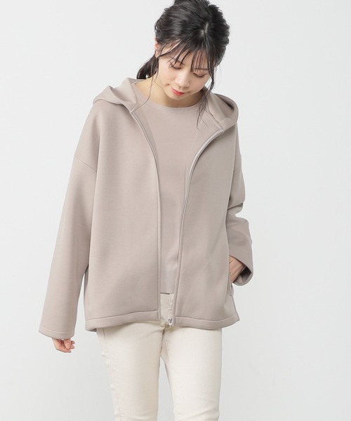 Honeys（ハニーズ）の「きれいめフードブルゾン（ブルゾン）」 - WEAR