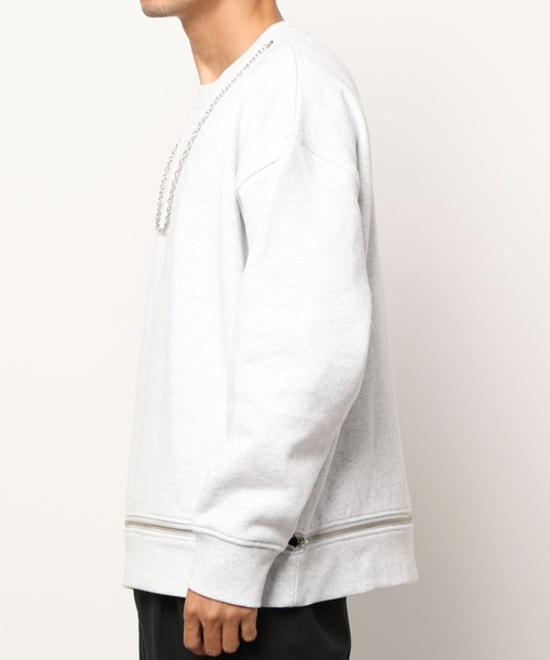 DANKE SCHON(ダンケシェーン)の「DankeSchon/ダンケシェーン/チェーンスウェット(スウェット・メンズ・ブラック/グレー・LARGE/MEDIUM)」の3枚目の写真