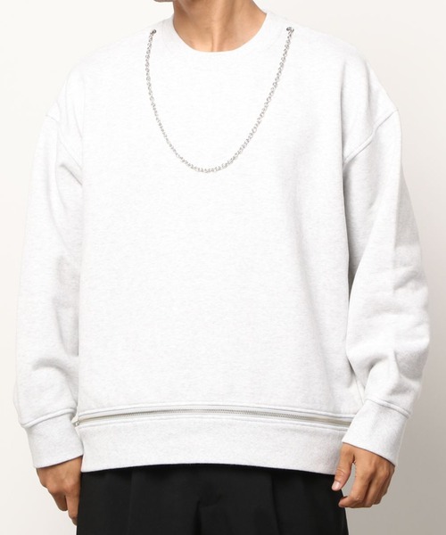 DANKE SCHON(ダンケシェーン)の「DankeSchon/ダンケシェーン/チェーンスウェット(スウェット・メンズ・ブラック/グレー・LARGE/MEDIUM)」の11枚目の写真