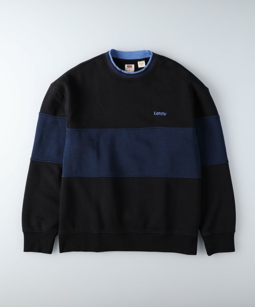 Levi's（リーバイス）の「【Levi's】カラーブロックスウェットクルー
