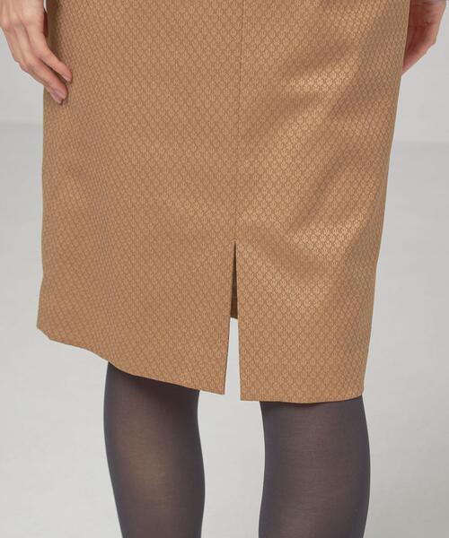 closet story(クローゼットストーリー)の「<closet story>ミニスクエア ジャカード タイトスカート -ウォッシャブル-(スカート・レディース・ベージュ/ネイビー・FREE)」の16枚目の写真