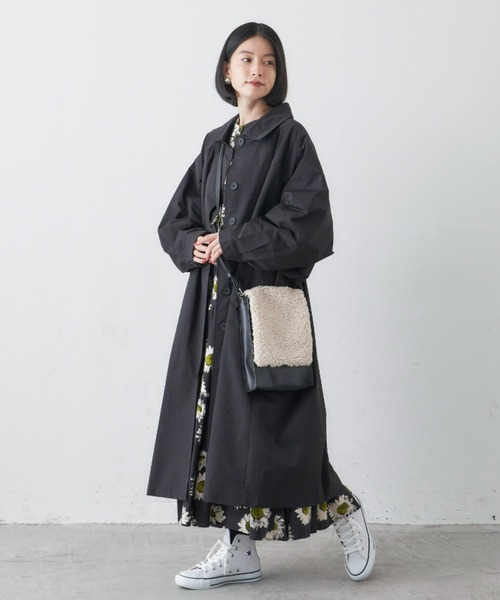 manana suerte（マニャーナスエルテ）の「ボア2wayショルダーバッグ（ショルダーバッグ・レディース・ブラック/ナチュラル・FREE）」の3枚目の写真